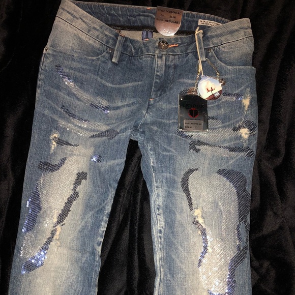 funky jeans designs